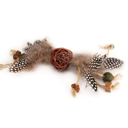 Cat Toys Teaser Stick Chewing Teeth Cleaning Grinding Pet Play Stick for Cats