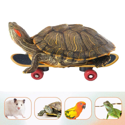 2pcs Parrot Finger Scooters Toys Interactive Parrot Play Scooter Set for Birds