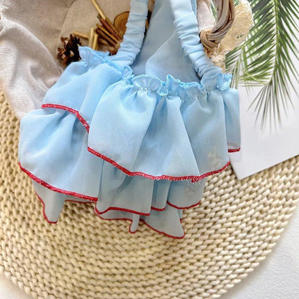 Small Dog Cat Summer Dress Princess Style Pet Clothes Puppy Dogs Cats