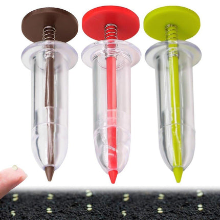 6PCS Garden Seeder Set Mini Seed Planting Tools Manual Seeder for Gardening