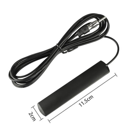 Hidden Antenna Radio Stereo AM FM Stealth for Vehicle Car Truck Black - Aimall