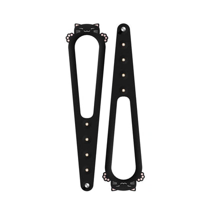 2PCS Pet Door Blocker Room Prevent Dogs From Entering Cat Elastic Cat Free Access Adjustable
