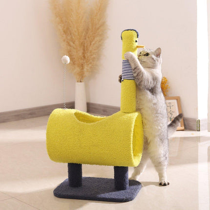 Climbing Frame Cat Scratching Post Jumping Platform Pet Toys for Cats and Kitten