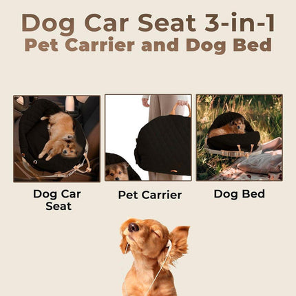 Large 3 in 1 Pet Travel Bag Portable Carrier and Soft Cage for Dogs and Cats