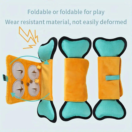 Interactive Dog Puzzle Toys Food Dispensing Stress Relief Hidden Treat Training