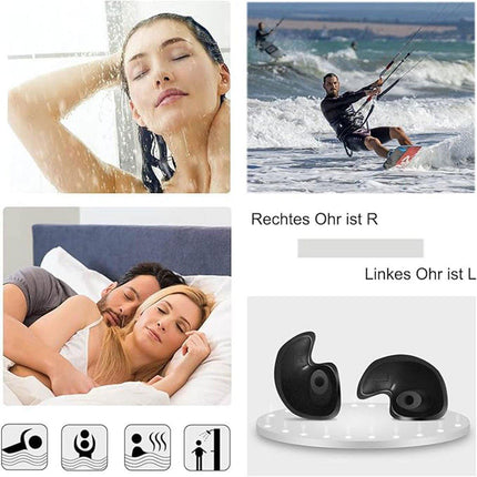 Silicone Swim Earplugs Swimmer Waterproof Swimming Antinoise Earplug
