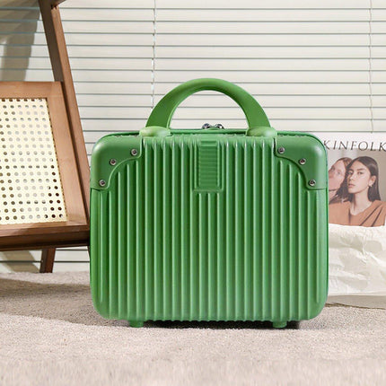 Portable Womens Mini Luggage Case Lightweight Large Capacity Cosmetic Bag