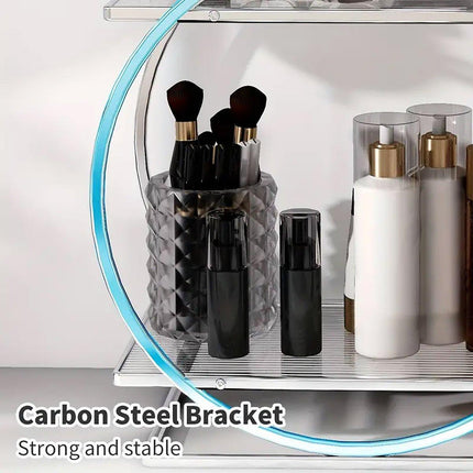 Large Capacity Cosmetics Storage Rack Home Organizer for Desktop Makeup Storage