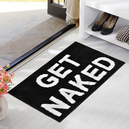 Non Slip Absorbent Bathroom Floor Mat Soft Washable Door Rug Home Decor