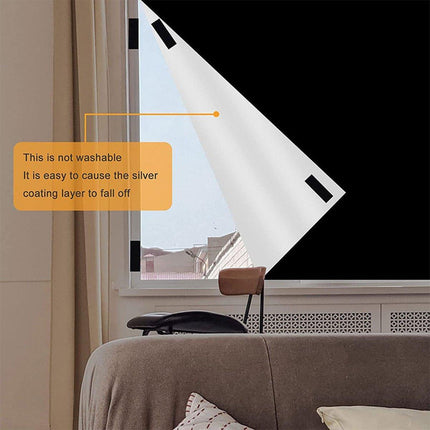 Portable Blackout Curtains for Sunscreen Window Shades Light Blocking Drapes