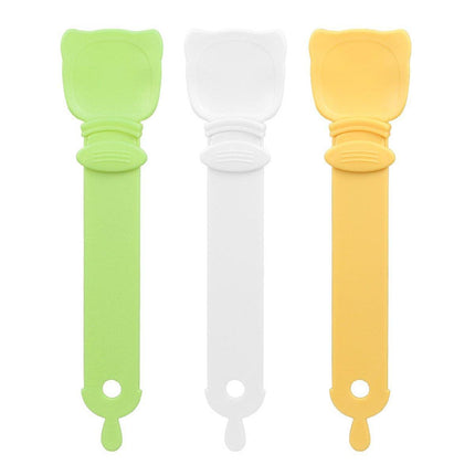 Cat Strip Scoop Squeezer Feeder Snack Spoon Easy Cat Feeding Treats