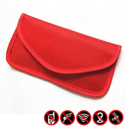 Car Key Signal Blocker Case For Faraday Cage Fob Pouch Keyless RFID Blocking Bag - Aimall