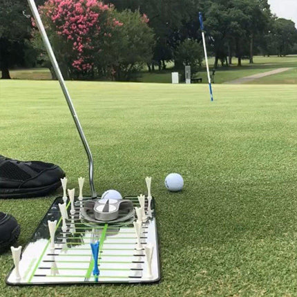 Golf Putting Mirror Swing Trainer Indoor Practice Accessories Training Aid