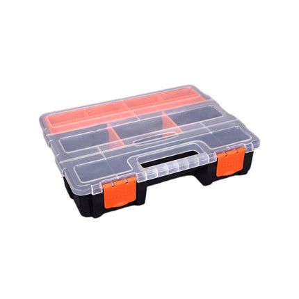 Clear Plastic Storage Box Multi Compartment Organizer for Small Parts Beads