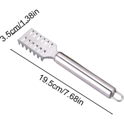 Stainless Steel Fish Scale Knife Easy Home Scale Removal Kitchen Tool Scraper