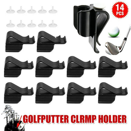 14Pcs Golf Bag Clip On Putter Clamp Holder Putting Club Ball  Marker Organizer Aimall