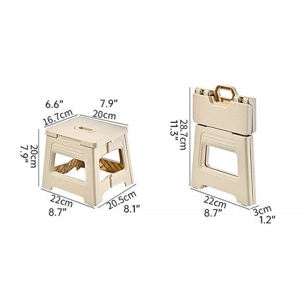 Portable Adjustable Folding Plastic Stool Retractable Outdoor Fishing Chair
