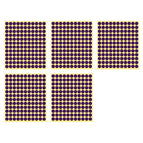13mm 132 Dots - 5 Sheets