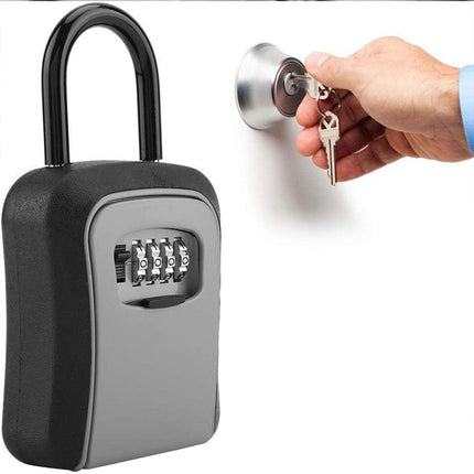 Combination Lock with Hook Heavy Duty Secure Lock for Storage Cabinets and Doors