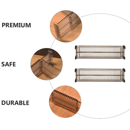 Drawer Organiser Dividers Storage Compartment Sheets for Neat Organisation