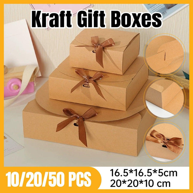 Square Ribbon Gift Box Creative Butterfly Design Chocolate Candy Packaging