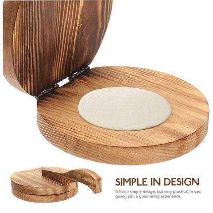 Wooden Dumpling Wrapper Maker Hand Press Dough Roller for Kitchen Cooking