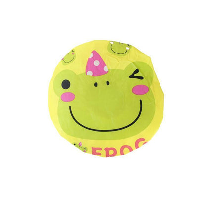 Reusable Women Kids Girls Hair Wrap Waterproof Shower Bath Shower Cap Hat - Aimall