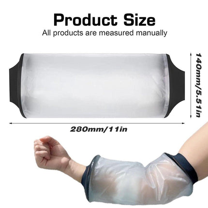 Reusable Waterproof Elbow Sleeve for Shower Bath – Keep Bandages Dry