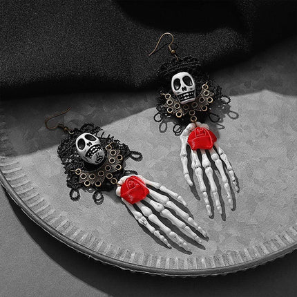 Creative Halloween Earrings for Party Costumes Fun Accessory for Women and Girls