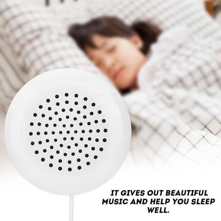 White Mini 3.5mm Pillow Speaker For iPhone iPod CD Radio MP3 MP4 Player - Aimall
