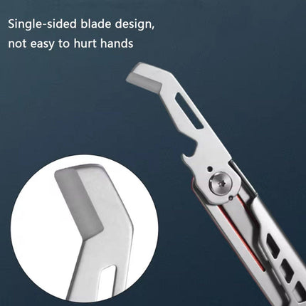 Multifunctional Folding Knife Case Opener Portable Bottle Opener EDC Tool Kit