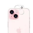 2PCS Transparent Tempered Glass Camera Lens Protector for iPhone 15 Pro Max
