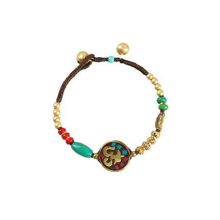Vintage Ethnic Style Bracelet for Women Simple Weaving String Fashion Jewellery