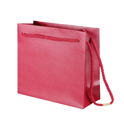 10PCS Red Tote Bags Durable Reusable Shopping Bags for Groceries and Gifts