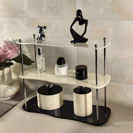 Removable Acrylic Display Stand Desktop Storage Organizer Holder Perfume Rack