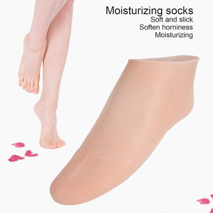 Silicone Protective Moisturizing Foot Cover Crack Resistant Softening Foot Cover