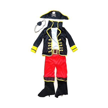 Child Pirate Costume Performance Costume Pirates Of The Caribbean Captain Jack Costume Cosplay Cosplay Party