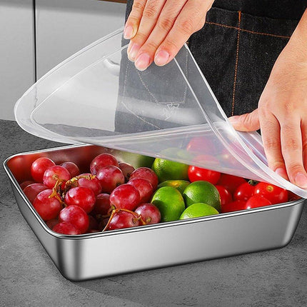 6pcs Food Storage Containers with Lids Kitchen Organizer Fresh Box Set BPA-Free