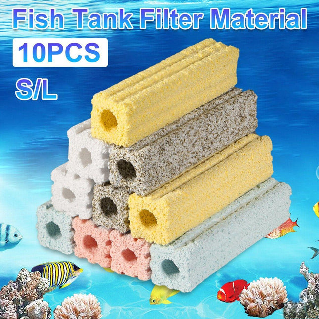 Nano Quartz Stone Aquarium Filter Water Purification Nitrifying Bacteria Media