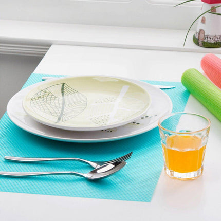 20pcs Kitchen Anti-Slip Pad Cuttable Anti-Stain Refrigerator Cabinet Liner Pads