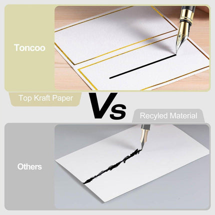 200pcs Guest Seat Name Card Writable Table Message Card Wedding Party Place Card