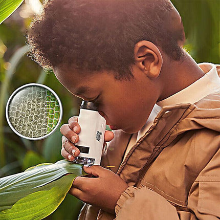 Pocket Microscope Science Toys Educational Microscope Kit for Kids Portable TM - Aimall