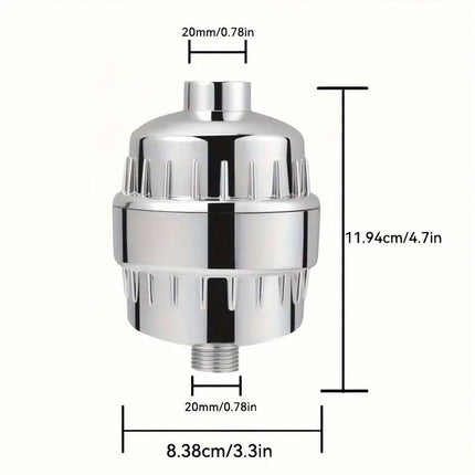 20 Stage Shower Filter Chlorine Removal System For Hard Water Bathroom Filter