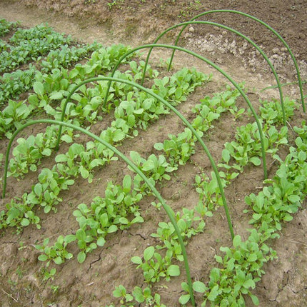 6x Greenhouse Plant Hoop Grow Garden Tunnel Hoop Support Hoops for Garden Stakes - Aimall