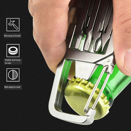 Multifunctional Folding Repair Tools Set Portable Outdoor Camping Survival Tool