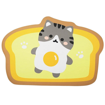 Cartoon Pet Diatomite Floor Mat Non Slip Cat and Dog Feeding Mat for Food Water