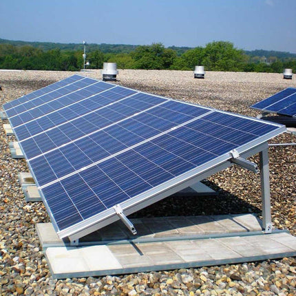 Adjustable Solar Panel Mounting Brackets 15-30 Degrees Aluminum Roof PV Support