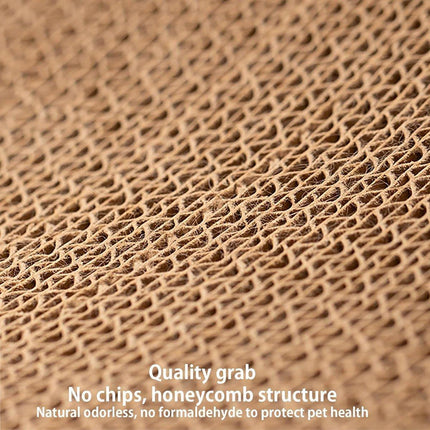 Premium Cat Scratching Board Bed Corrugated Paper Durable All Seasons Cat Toy