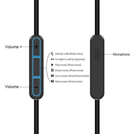 Cable Remote Mic F/ Bose QuietComfort 25 35 QC25 QC35 Headphone Android Phone - Aimall