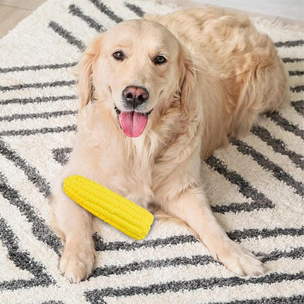 Grinding Teething Pet Toy Corn-Shaped Dog Chewing Toy Pet